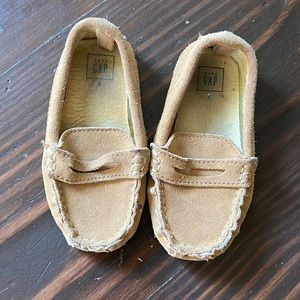 Tan loafers